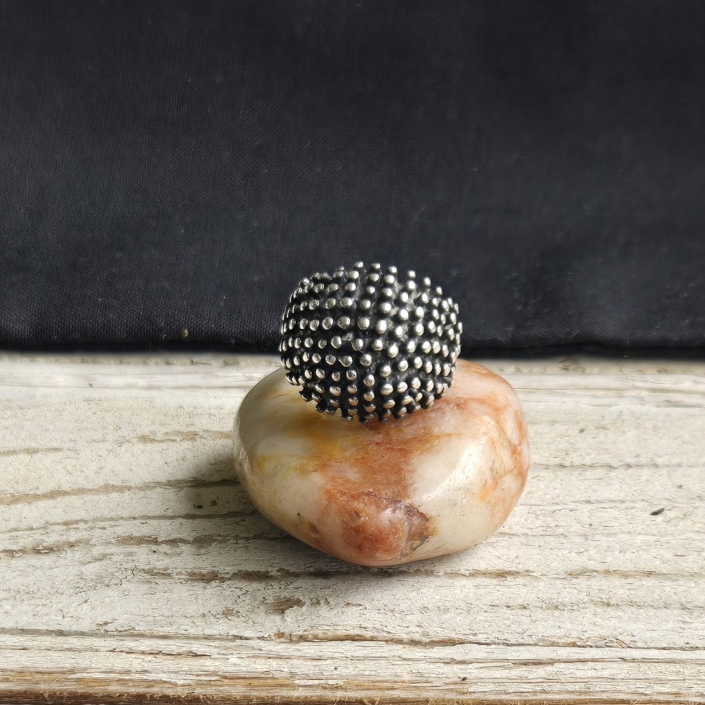 Sterling Silver Armadillo Bubble Ring. - image 7